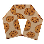 Chocolate Chip Cookie Pattern Print Scarf