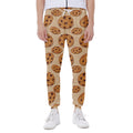 Chocolate Chip Cookie Pattern Print Joggers