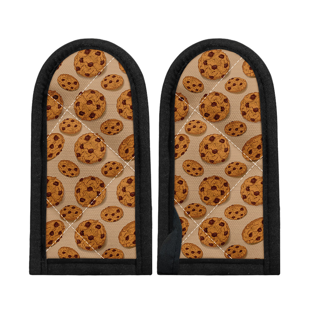 Chocolate Chip Cookie Pattern Print Skillet Handle Cover