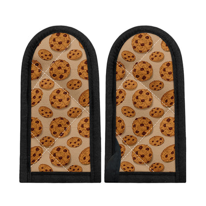Chocolate Chip Cookie Pattern Print Skillet Handle Cover