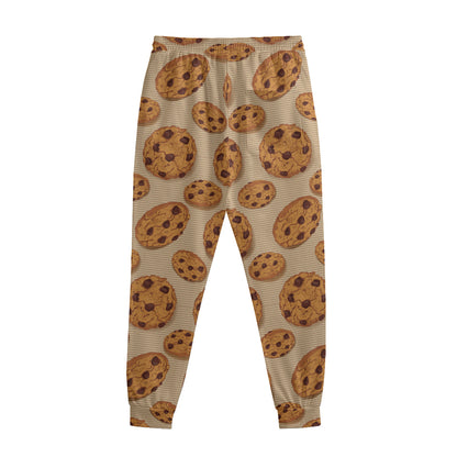 Chocolate Chip Cookie Pattern Print Sweatpants
