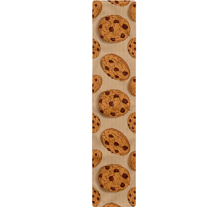 Chocolate Chip Cookie Pattern Print Table Runner