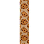 Chocolate Chip Cookie Pattern Print Table Runner