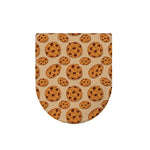 Chocolate Chip Cookie Pattern Print Toilet Lid Cover