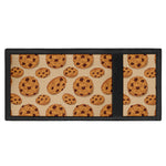 Chocolate Chip Cookie Pattern Print Trifold Wallet