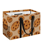 Chocolate Chip Cookie Pattern Print Utility Tote Bag