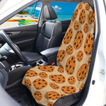 Chocolate Chip Cookie Pattern Print Waterproof Car Seat Cover