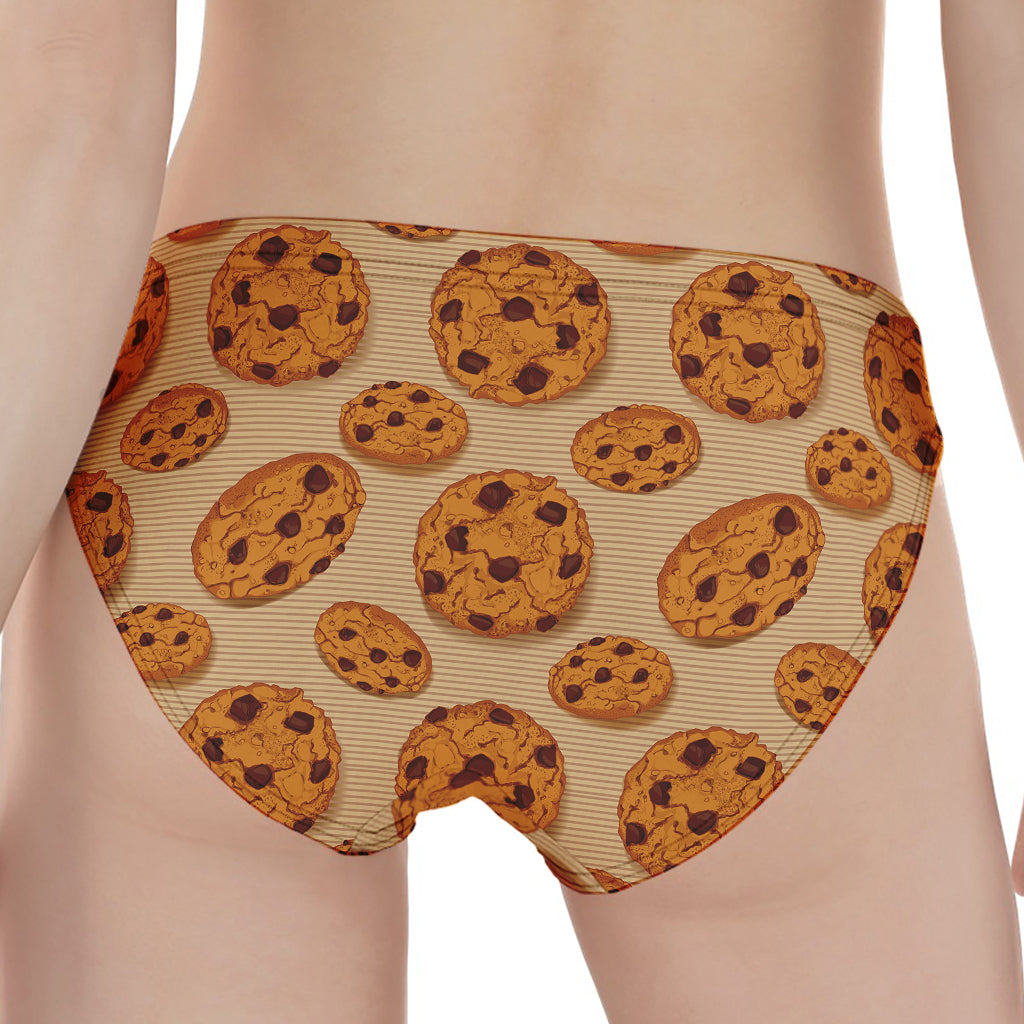 Chocolate Chip Cookie Pattern Print Women's Panties