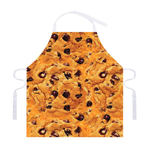 Chocolate Chip Cookie Print Adjustable Apron