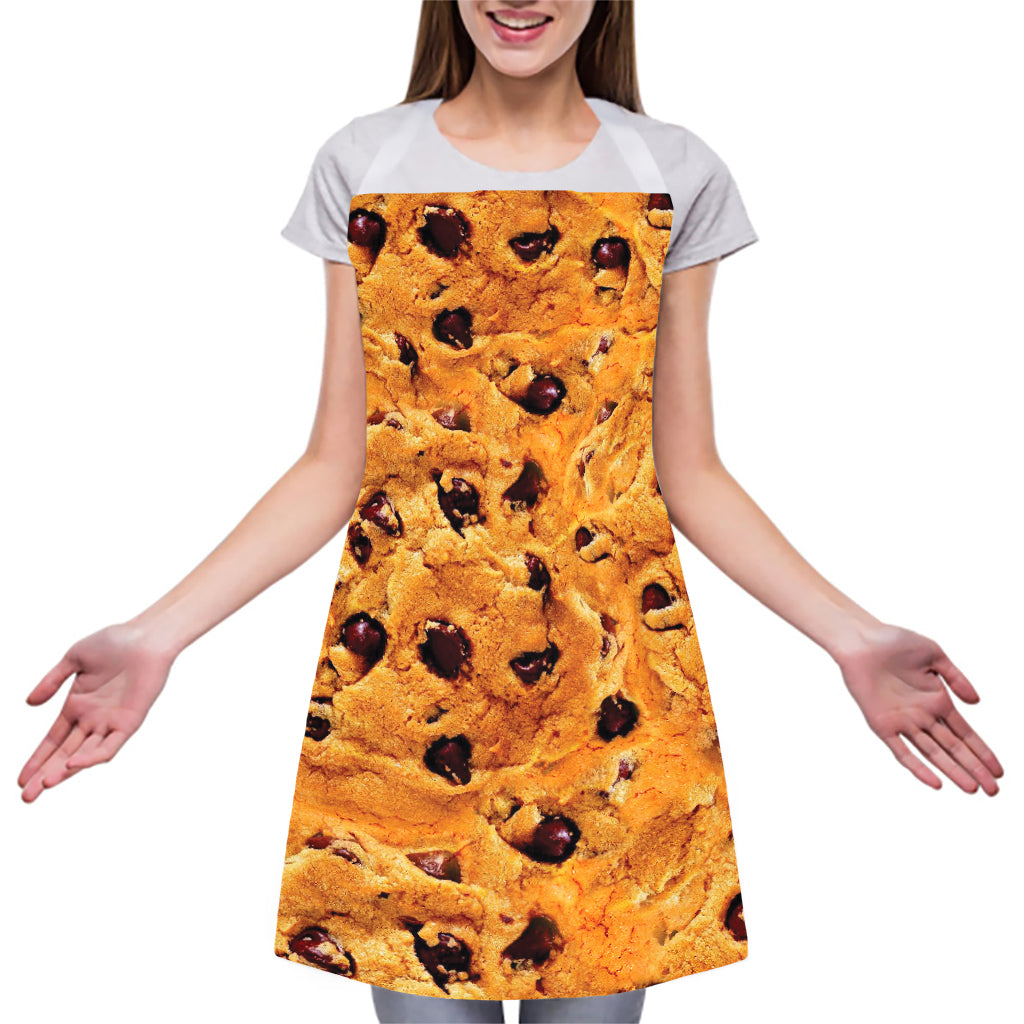 Chocolate Chip Cookie Print Adjustable Apron