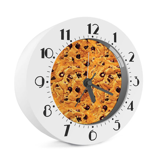 Chocolate Chip Cookie Print Alarm Clock