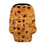 Chocolate Chip Cookie Print Baby Seat Cover