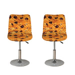 Chocolate Chip Cookie Print Bar Stool Covers