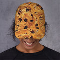 Chocolate Chip Cookie Print Baseball Cap