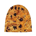 Chocolate Chip Cookie Print Beanie
