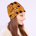 Chocolate Chip Cookie Print Beanie