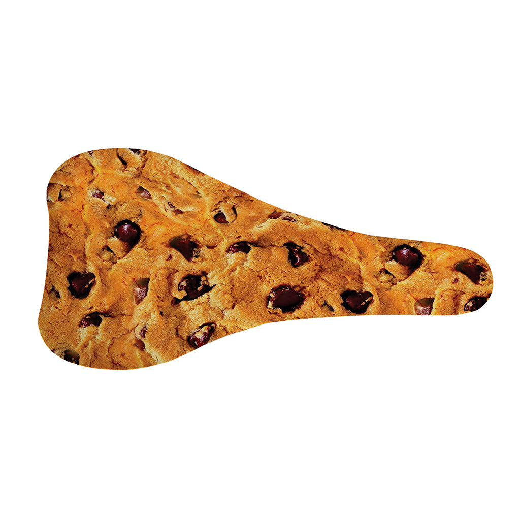 Chocolate Chip Cookie Print Bicycle Seat Cover