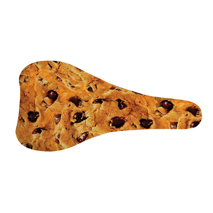 Chocolate Chip Cookie Print Bicycle Seat Cover