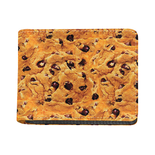 Chocolate Chip Cookie Print Bifold Wallet