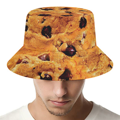 Chocolate Chip Cookie Print Bucket Hat