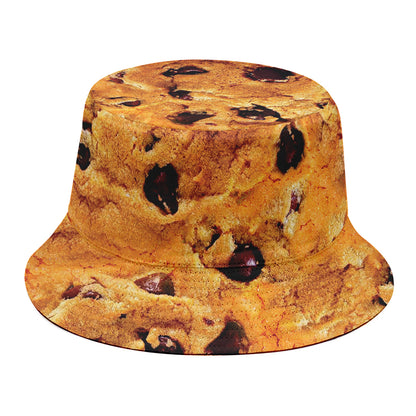 Chocolate Chip Cookie Print Bucket Hat