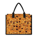 Chocolate Chip Cookie Print Canvas Tote Bag
