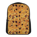 Chocolate Chip Cookie Print Casual Backpack