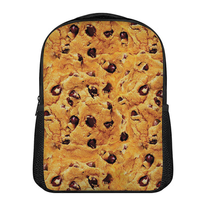 Chocolate Chip Cookie Print Casual Backpack