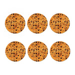 Chocolate Chip Cookie Print Coaster Set
