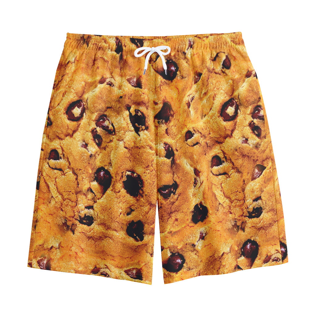 Chocolate Chip Cookie Print Cotton Shorts