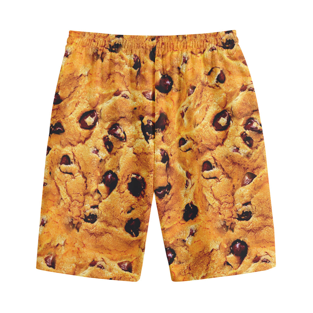 Chocolate Chip Cookie Print Cotton Shorts