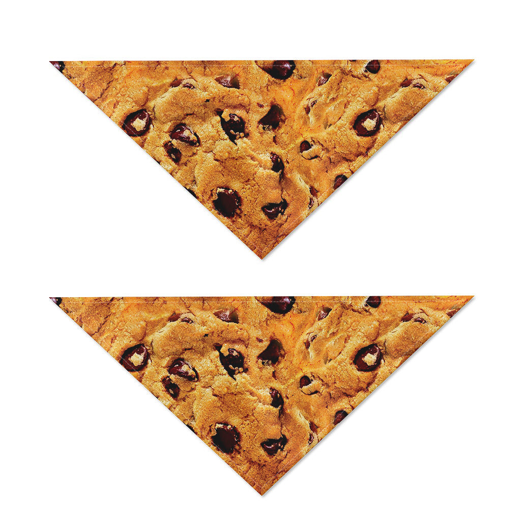Chocolate Chip Cookie Print Dog Bandana