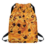 Chocolate Chip Cookie Print Drawstring Backpack