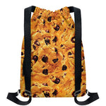 Chocolate Chip Cookie Print Drawstring Backpack