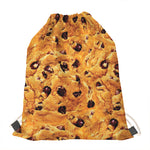 Chocolate Chip Cookie Print Drawstring Bag