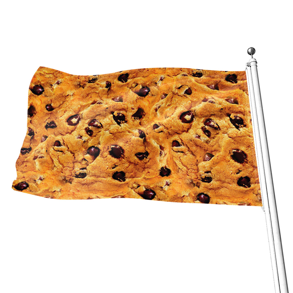 Chocolate Chip Cookie Print Flag