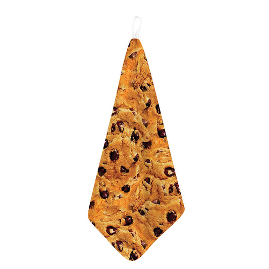 Chocolate Chip Cookie Print Hand Towel