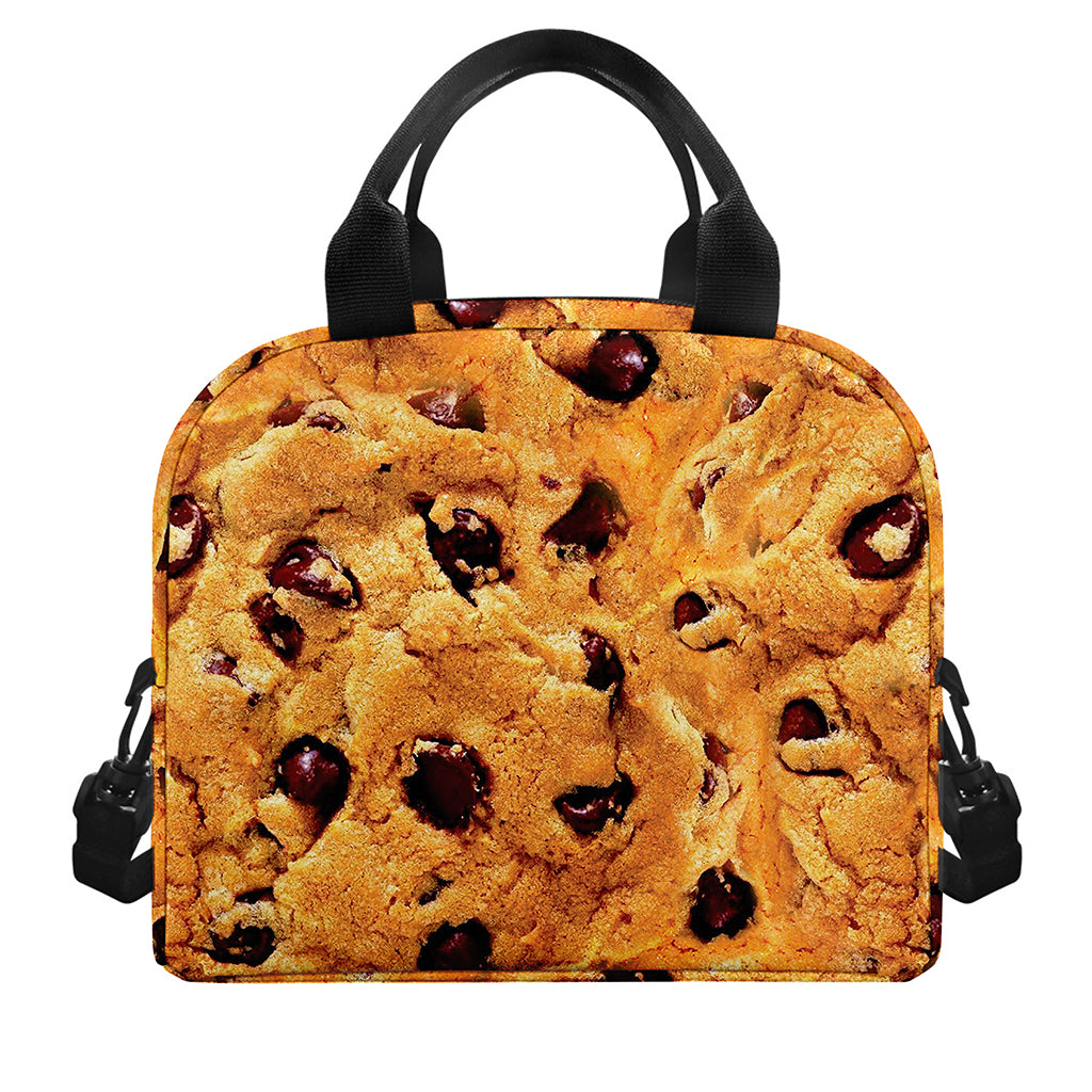 Chocolate Chip Cookie Print Insulated Lunch Bag