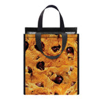 Chocolate Chip Cookie Print Insulated Lunch Tote