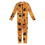 Chocolate Chip Cookie Print Jumpsuit