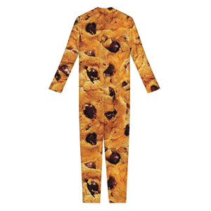 Chocolate Chip Cookie Print Jumpsuit