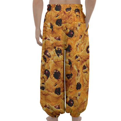 Chocolate Chip Cookie Print Lantern Pants