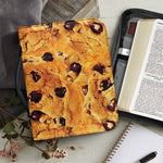 Chocolate Chip Cookie Print Leather Bible Cover