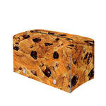 Chocolate Chip Cookie Print Leather Tissue Box Cover