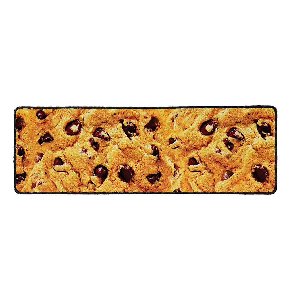 Chocolate Chip Cookie Print Long Kitchen Mat