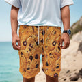 Chocolate Chip Cookie Print Men's Cargo Shorts