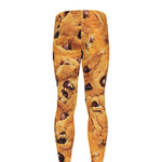 Chocolate Chip Cookie Print Men's leggings