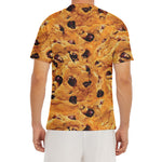 Chocolate Chip Cookie Print Men's Short Sleeve Rash Guard