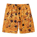 Chocolate Chip Cookie Print Men's Swim Trunks