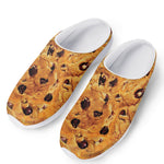 Chocolate Chip Cookie Print Mesh Casual Shoes